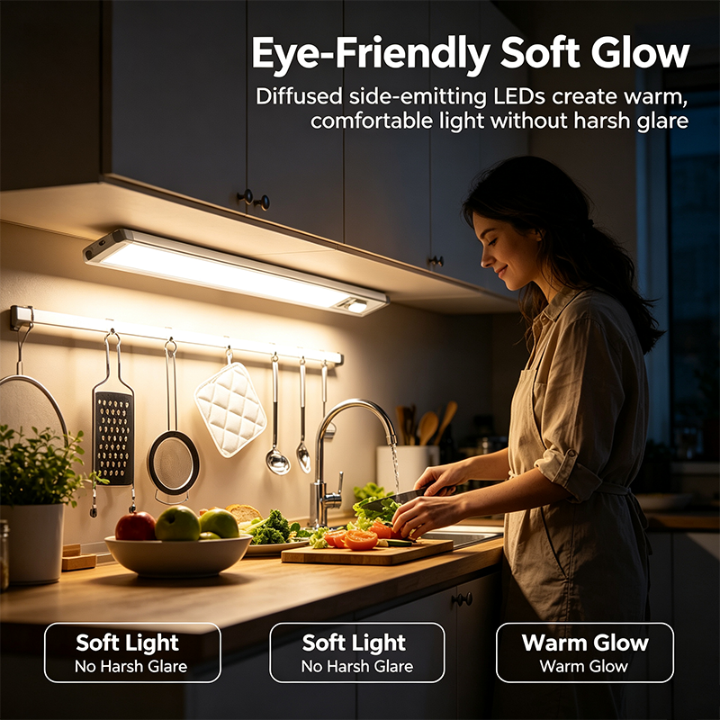 Under Cabinet Lights,Motion Sensor Night Light Indoor,USB Rechargeable Light💡