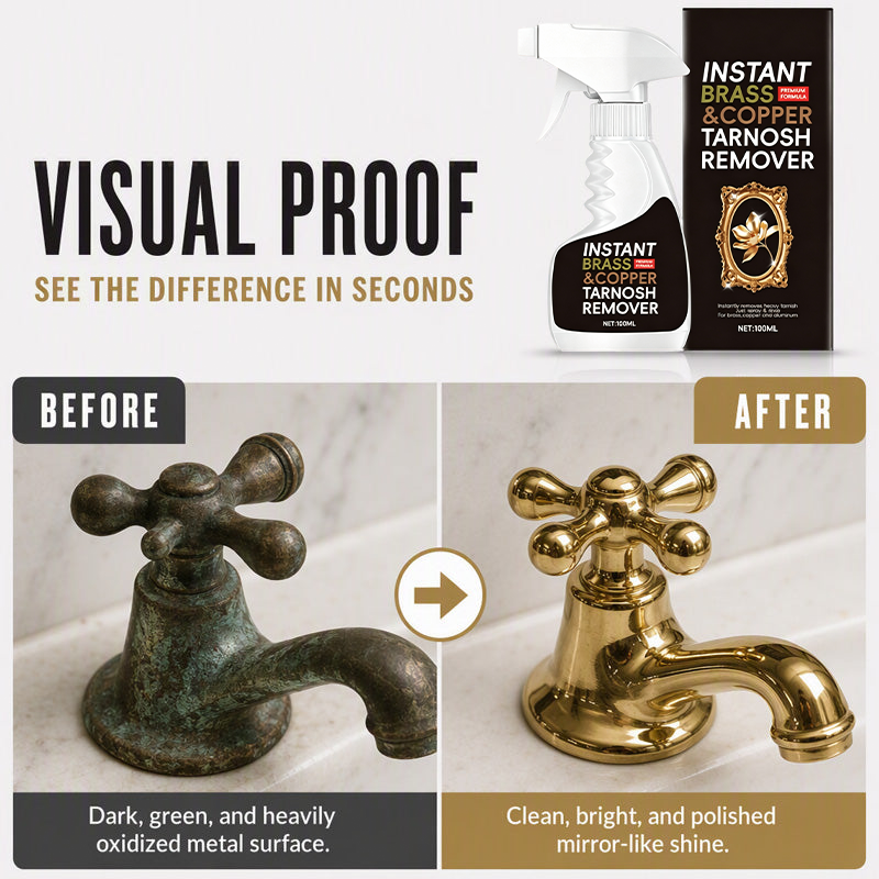 Instant Brass Tarnish Remover Spray ✨