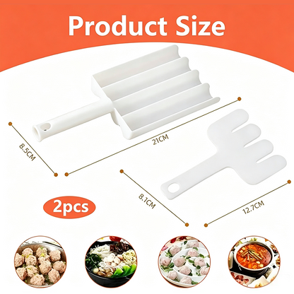 Creative Kitchen Triple Meatball Maker, Meatball Shaper Kitchen Triple Meat Tenderiser Meat Baller 🍳