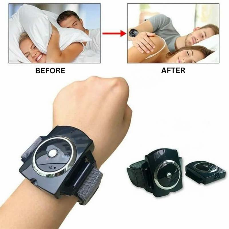 Smart Anti-Snoring Wristband, Vibration Posture Corrector
