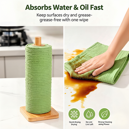 Tearable Plush Cleaning Cloth Roll, for daily household cleaning🧽✨