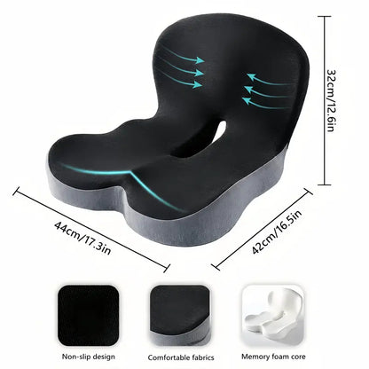 【Back to School 】Non-Slip Memory Foam Seat Skin-Friendly 🧑‍💻
