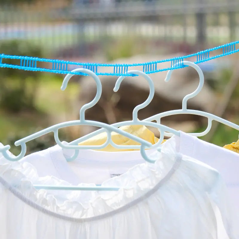 🧺 3-Pack Windproof Clothesline | Adjustable Clothesline