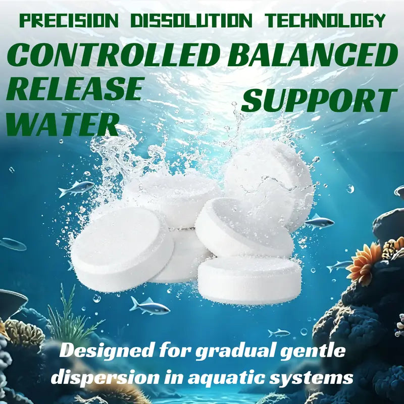 Aquarium Water Purification Tablets | Clear Cloudy Water Safely 🐠