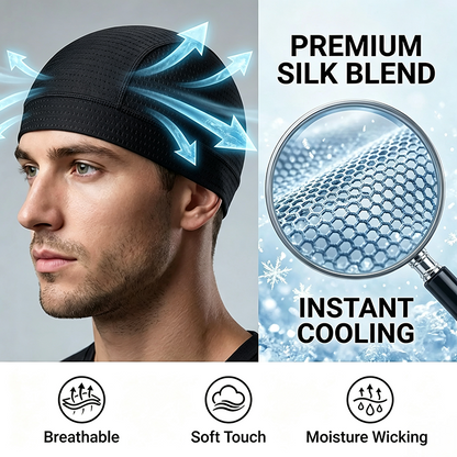Full Mesh Cooling Helmet Liner Skull Cap - Ultra Breathable Sweat Wicking Hat for Hard Hats 🧢