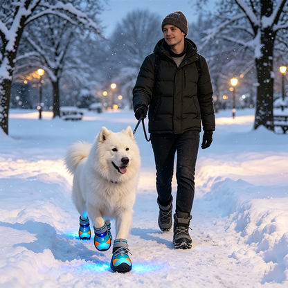 LED Light Integrated Pet Dog Shoes🐾