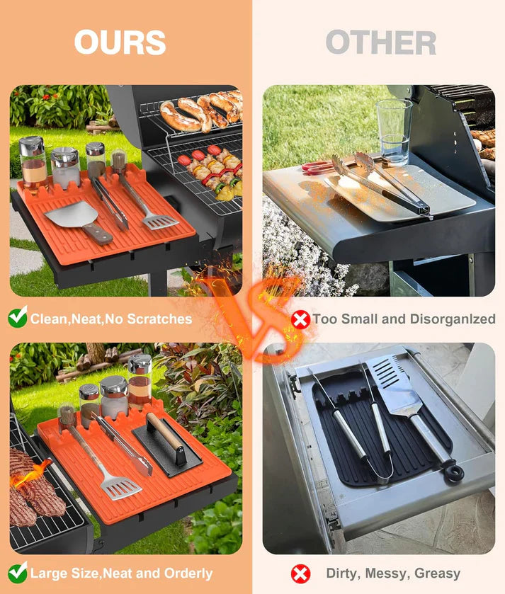 Non Slip Oilproof Griddle Accessory Silicone Storage Mat🔥