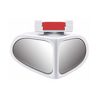 White Left Blind Spot Mirror