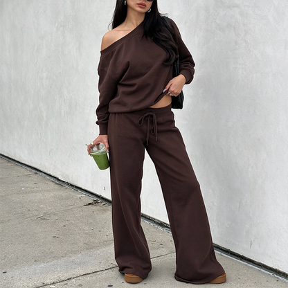 Women's Long Sleeve Jumper & Pants, 2 Piece Outfit Set ✨