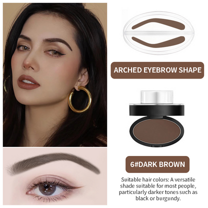 One Touch Eyebrow Stamp Makeup Kit 💓