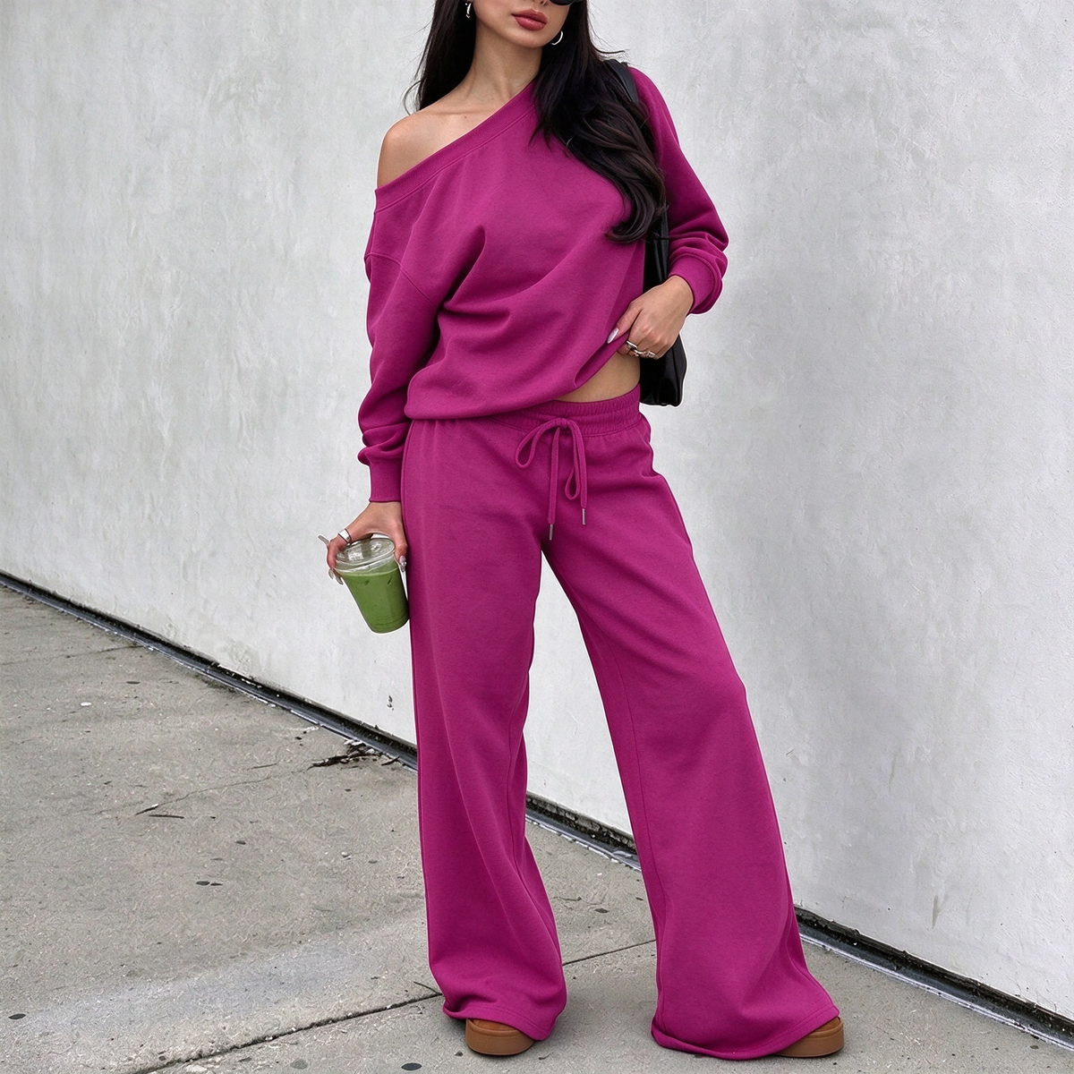 Women's Long Sleeve Jumper & Pants, 2 Piece Outfit Set ✨