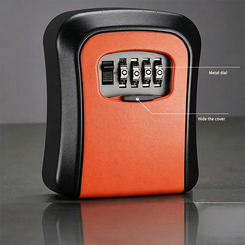 Wall Mount Key Lock Box - 4 Digit Combination Lockbox for Keys Safe Security🔑
