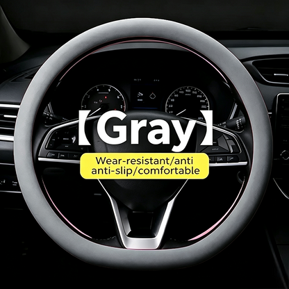 Universal Silicone Steering Wheel Cover, Non-Slip Soft Grip All Season Car 🚗