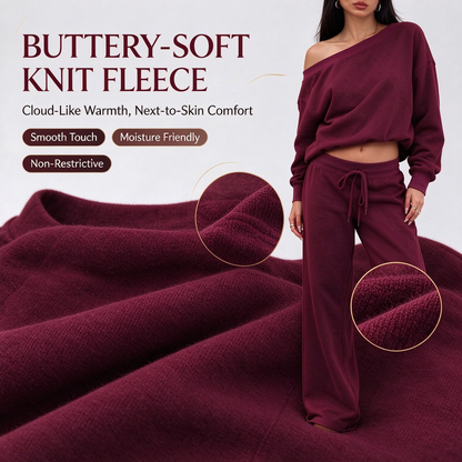 Women's Long Sleeve Jumper & Pants, 2 Piece Outfit Set ✨