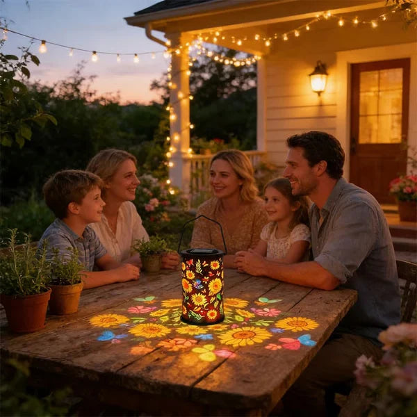 Solar Powered Sunflower Lantern, Colorful Glow Garden Decor🌻