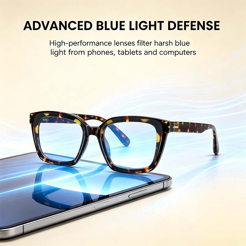 3-Pack Lightweight Tortoiseshell Square Reading Glasses for Women & Men - Blue Light Blocking👓✨