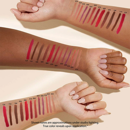 Full 12‑Color Lip Liner Set – Matte High Pigment, Long‑Lasting Non‑Fading 💋