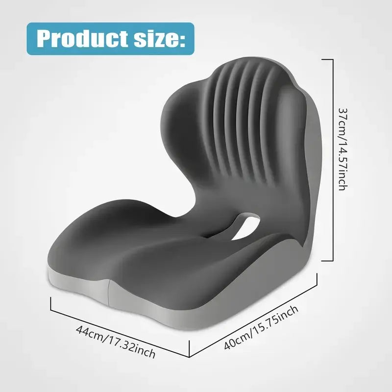 Memory Foam Lumbar Cushion for Car & Office🪑