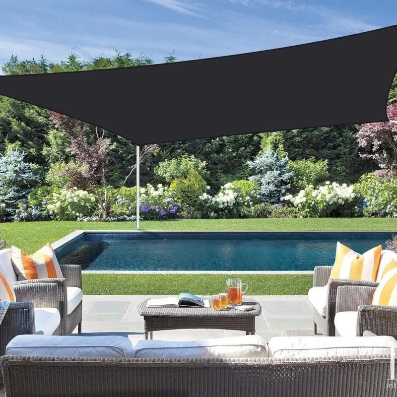 Black UV Resistant Sun Shade Net for Garden & Backyard🌳