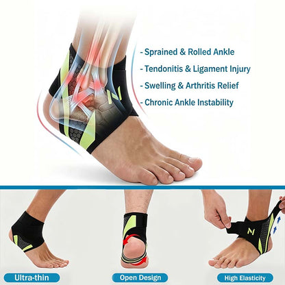 Targeted Ankle Compression Sleeve 🦶