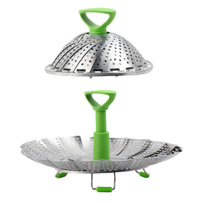 Vegetable Steamer Basket for Cooking Food, Stainless Steel Veggie Steam Basket for Pot 🥦