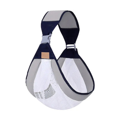 Adjustable single-shoulder portable strap | Lightweight and breathable mesh hip strap🧸