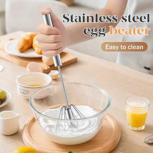 2 PCS Rustproof Hand Push Whisk For Baking & Daily Drinks✨