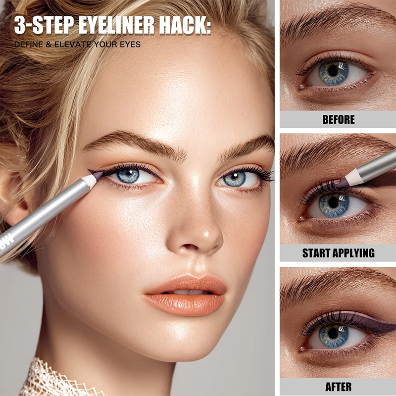 Waterproof Gel Eyeliner Pencil with Ultra Smooth Creamy Glide ✨