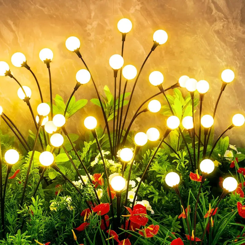 Solar Firefly Garden Lights, 2 Pack🌟