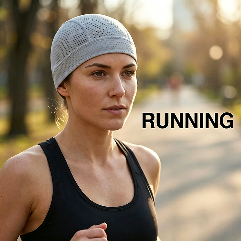 Full Mesh Cooling Helmet Liner Skull Cap - Ultra Breathable Sweat Wicking Hat for Hard Hats 🧢