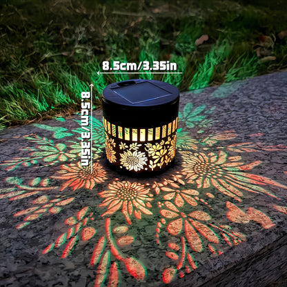 Solar Mandala Projector Wall Lights IP65 Waterproof Outdoor Decor Lamp☀️