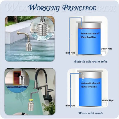 Automatic Water Level Control Float Valve, Top Inlet Water Shut Off Valve 🛠️
