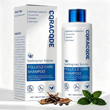 Folliculitis Shampoo for Itchy, Flaky Scalp - Purifying Formula for a Soothed