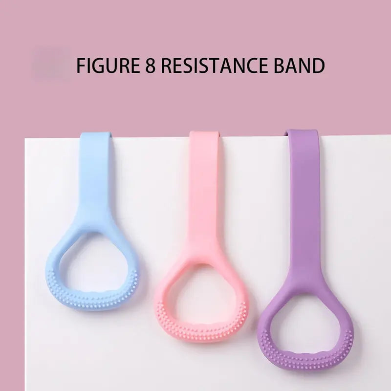 Resistance Bands Figure 8 Exercise Bands for Women, 8-Shaped, TPE Material💪
