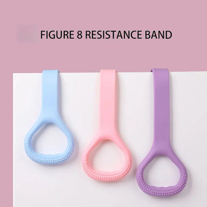 Resistance Bands Figure 8 Exercise Bands for Women, 8-Shaped, TPE Material💪