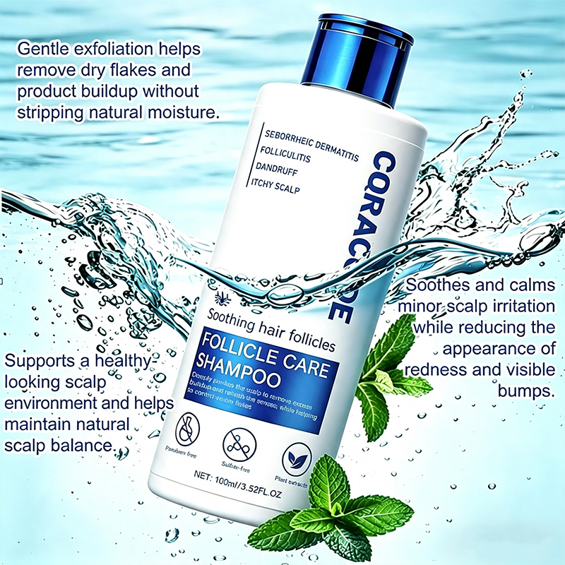 Folliculitis Shampoo for Itchy, Flaky Scalp - Purifying Formula for a Soothed