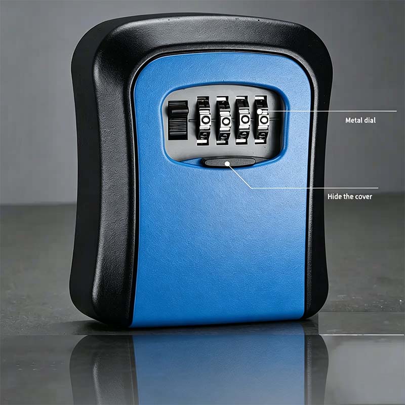 Wall Mount Key Lock Box - 4 Digit Combination Lockbox for Keys Safe Security🔑