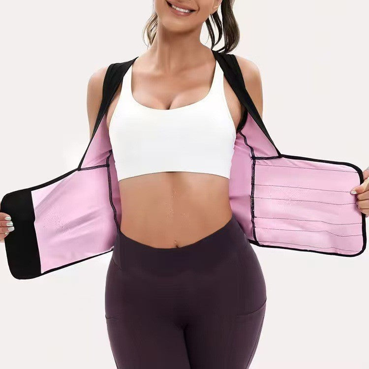 Women's Zip-Up Compression Shapewear Vest - Athletic Active Tops 🏋️‍♀️