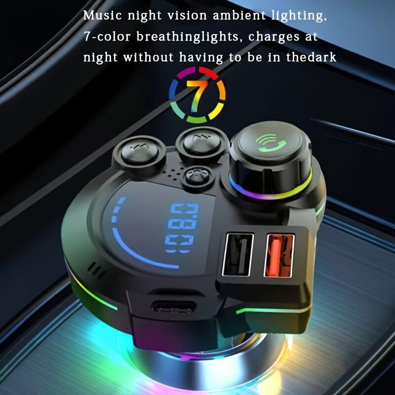 Father’s Day PD30W FM Bluetooth Car Charger RGB 🎁