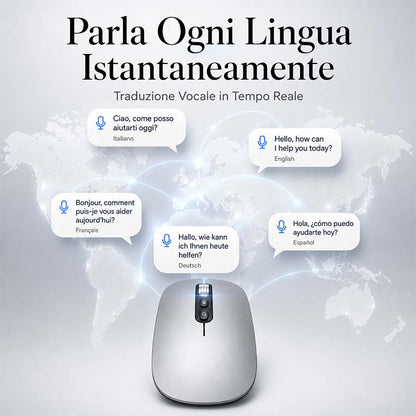 Wireless AI Smart Voice Mouse 🖱️