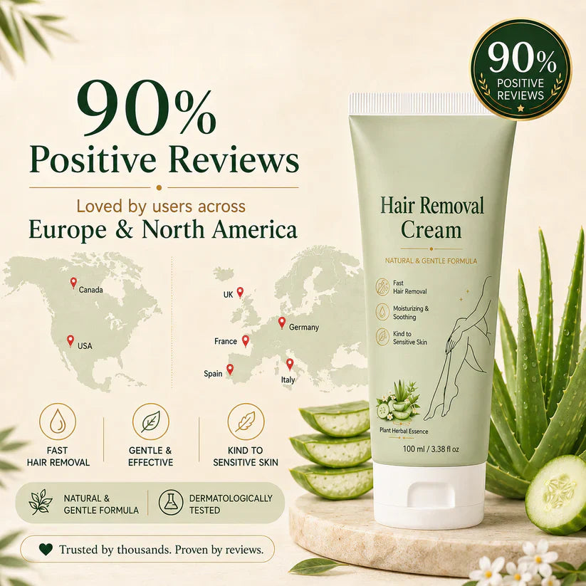 Unisex Hair Removal Cream, Mild for All Skin Types✨