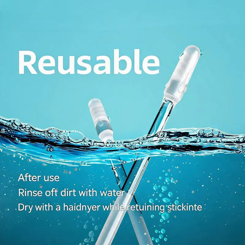 Sticky Ear Cleaning Stick for Adults, Reusable Sticky Ear Cleaner Picks✨