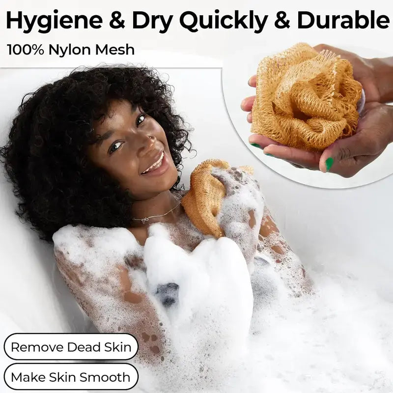 Authentic Exfoliating Net Bath Sponge🛁