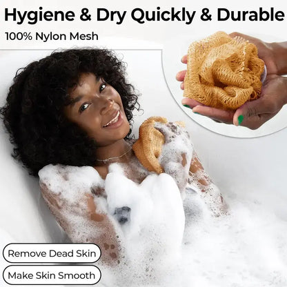 Authentic Exfoliating Net Bath Sponge🛁
