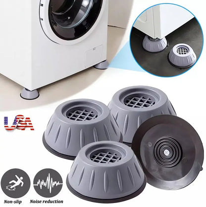 4Pcs Anti Vibration Washing Machine Foot Pads Noise Reduction🔩