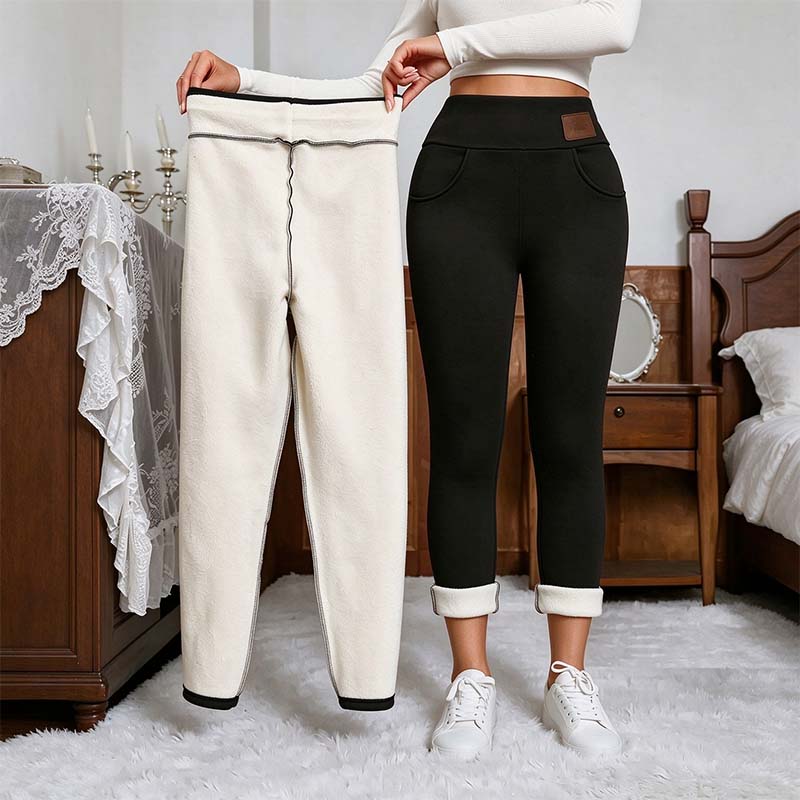 Women's Lined Leggings, Soft and Stretchy Tights 🧘