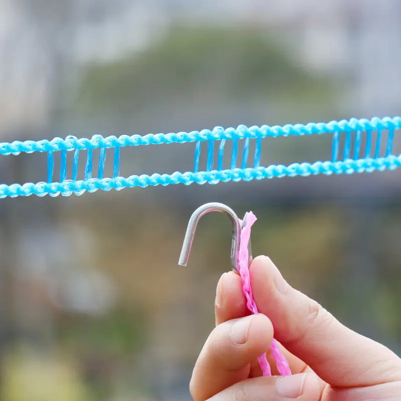 🧺 3-Pack Windproof Clothesline | Adjustable Clothesline