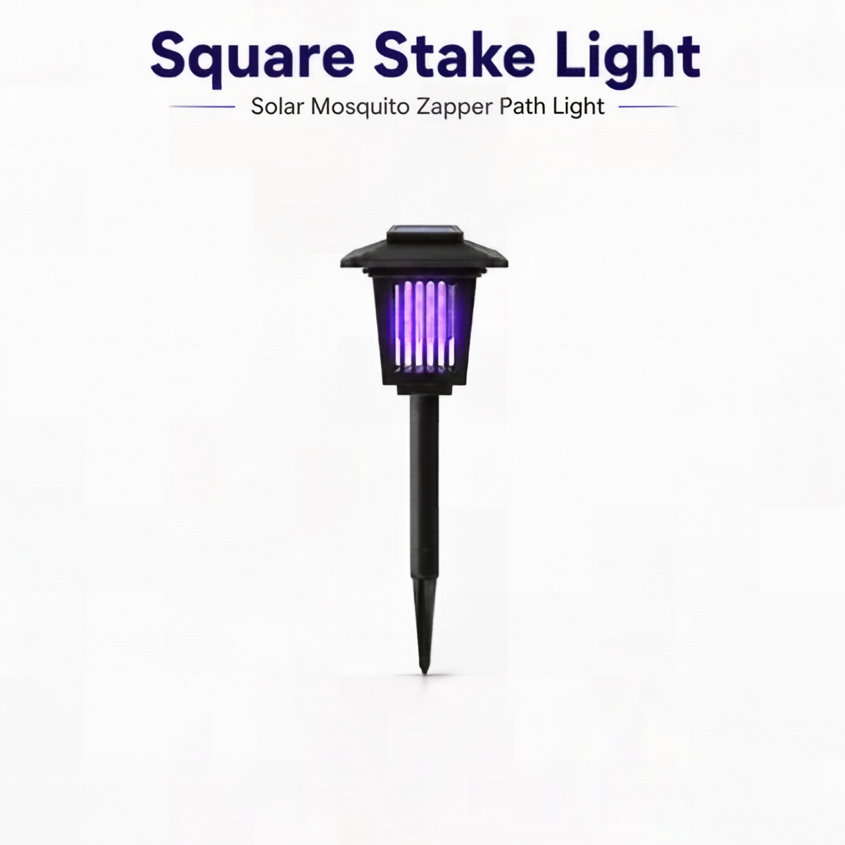 Dual-Mode Solar Bug Zapper, Outdoor Garden Pest Repeller 🦟