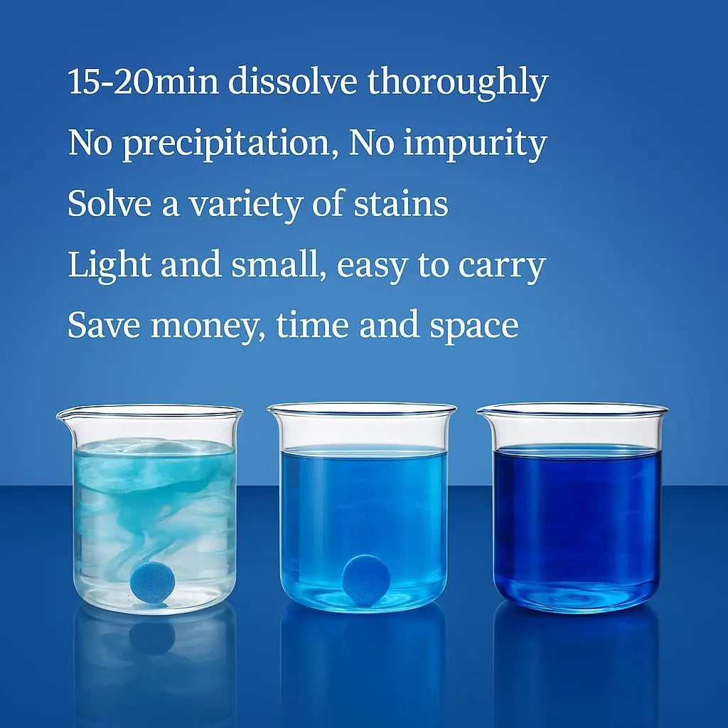 50PCS Car Windshield Washer Fluid Concentrate Tablets, Windshield Wiper Fluid 🚗💧