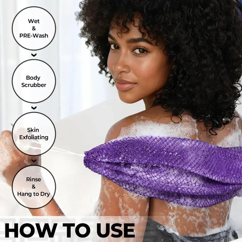Authentic Exfoliating Net Bath Sponge🛁